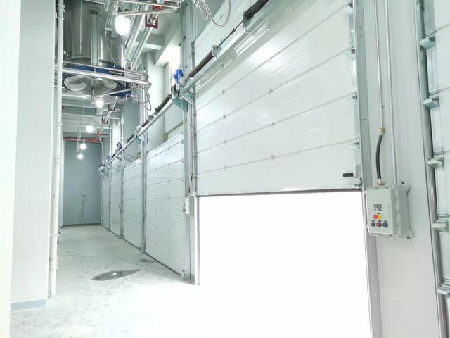 河南比福制藥有限公司滑升門項目